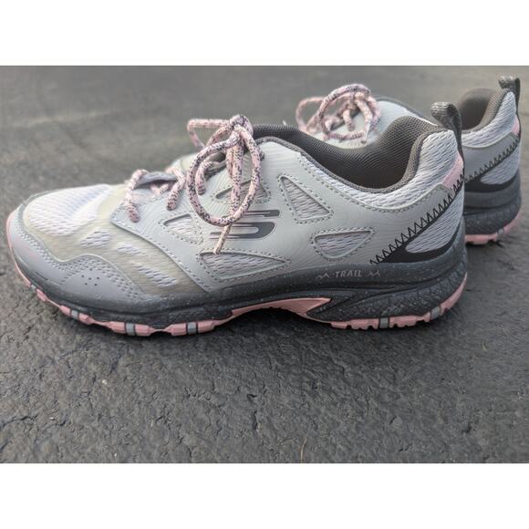 Skechers Women's Hillcrest Pure Escapade Trail Running Shoes Sz 7.5 Gray 149821 - Picture 1 of 9